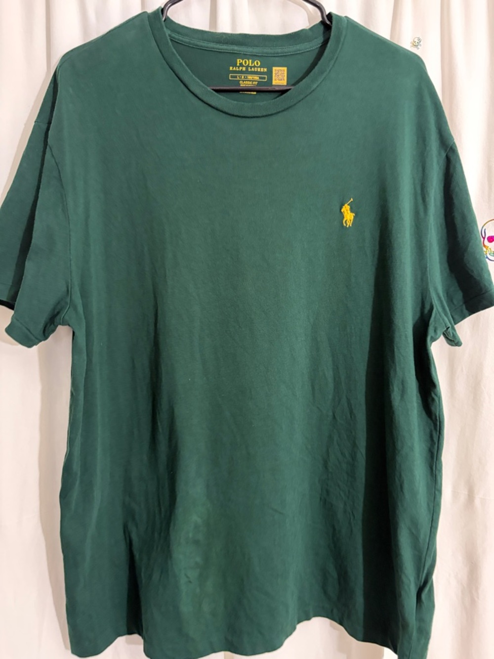 Polo by Ralph Lauren Dark Green Short-Sleeve Crewneck T-Shirt Men’s Large